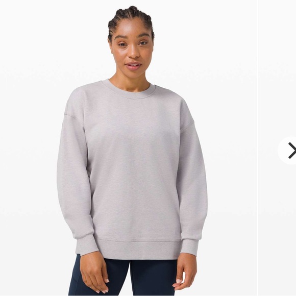 lululemon athletica Sweaters - Lululemon Perfectly Oversized Crew P2P 27.5”